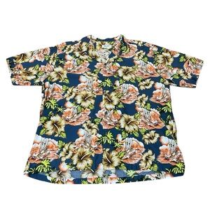 Vintage Tropical Hawaiian Shirt